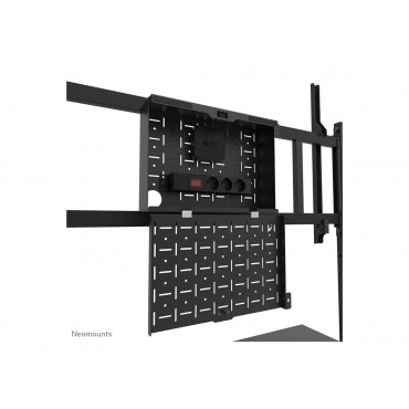 Neomounts MOVE Go XL FL50-575BL1 TV trolley - 65-110" - max 125 kg - manual h 129-139 cm - VESA 100x100-1100x600 - incl. hardwar