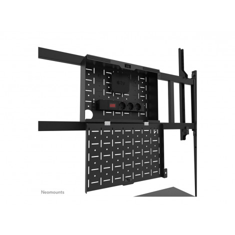 Neomounts MOVE Go XL FL50-575BL1 TV trolley - 65-110" - max 125 kg - manual h 129-139 cm - VESA 100x100-1100x600 - incl. hardwar