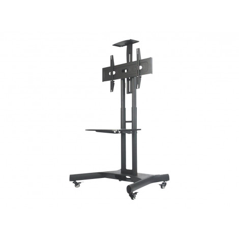 Neomounts NM-M1700BLACK TV trolley - 32-75" - max 50 kg - manual h 104,2-154,2 cm - VESA 200x200-600x400 - incl. cam/hardware sh