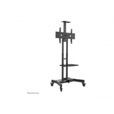 Neomounts NM-M1700BLACK TV trolley - 32-75" - max 50 kg - manual h 104,2-154,2 cm - VESA 200x200-600x400 - incl. cam/hardware sh