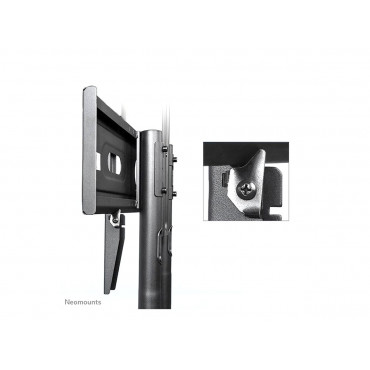 Neomounts NM-M1700BLACK TV trolley - 32-75" - max 50 kg - manual h 104,2-154,2 cm - VESA 200x200-600x400 - incl. cam/hardware sh