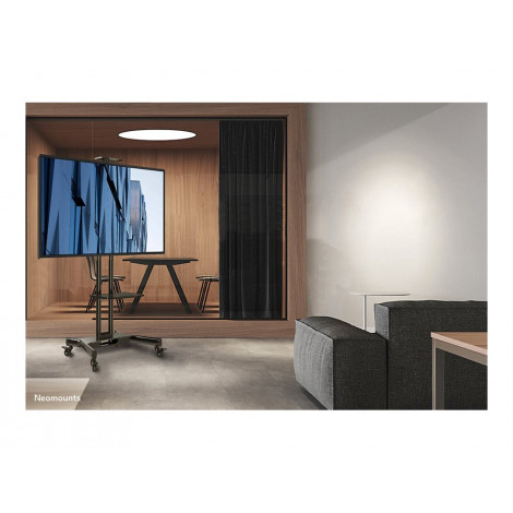 Neomounts NM-M1700BLACK TV trolley - 32-75" - max 50 kg - manual h 104,2-154,2 cm - VESA 200x200-600x400 - incl. cam/hardware sh