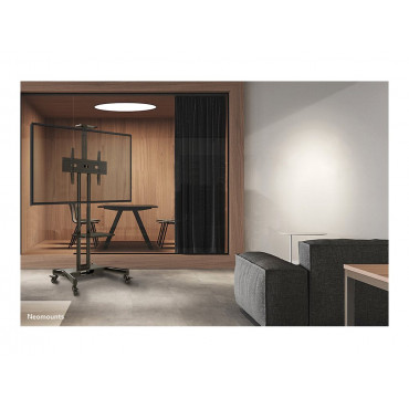 Neomounts NM-M1700BLACK TV trolley - 32-75" - max 50 kg - manual h 104,2-154,2 cm - VESA 200x200-600x400 - incl. cam/hardware sh