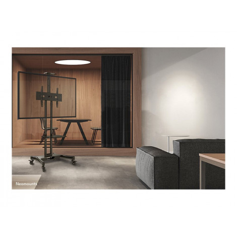 Neomounts NM-M1700BLACK TV trolley - 32-75" - max 50 kg - manual h 104,2-154,2 cm - VESA 200x200-600x400 - incl. cam/hardware sh