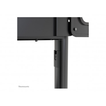 Neomounts NS-M1250BLACK TV trolley - 37-70" - max 70 kg - VESA 200x200-600x400 - 90 rotatable - incl. hardware shelf - black