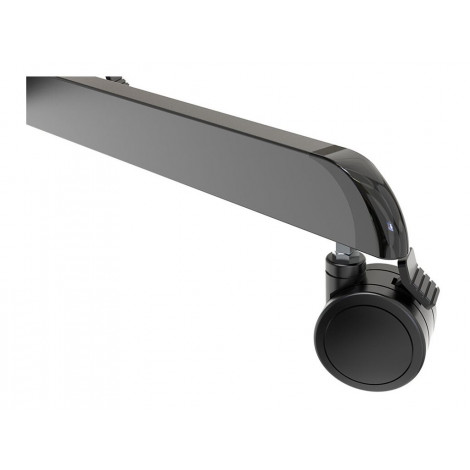 Neomounts NS-M1250BLACK TV trolley - 37-70" - max 70 kg - VESA 200x200-600x400 - 90 rotatable - incl. hardware shelf - black