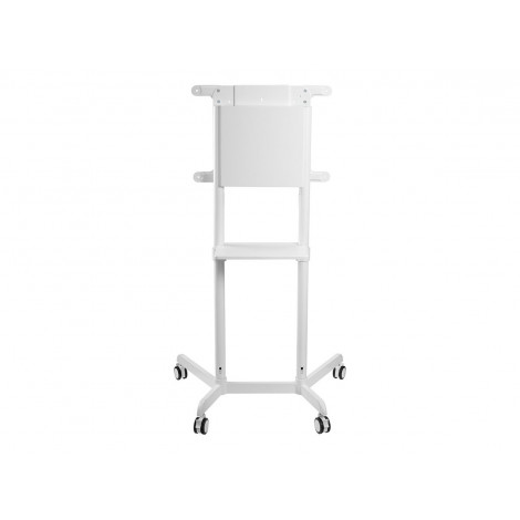 Neomounts NS-M1250WHITE TV trolley - 37-70" - max 70 kg - VESA 200x200-600x400 - 90 rotatable - incl. hardware shelf - white