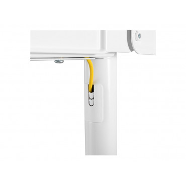 Neomounts NS-M1250WHITE TV trolley - 37-70" - max 70 kg - VESA 200x200-600x400 - 90 rotatable - incl. hardware shelf - white