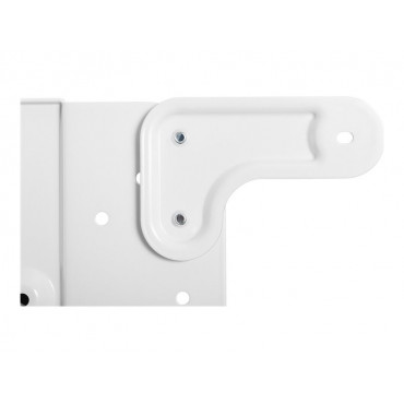 Neomounts NS-M1250WHITE TV trolley - 37-70" - max 70 kg - VESA 200x200-600x400 - 90 rotatable - incl. hardware shelf - white