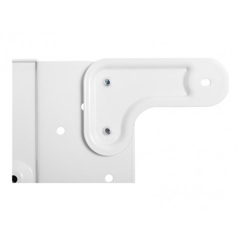 Neomounts NS-M1250WHITE TV trolley - 37-70" - max 70 kg - VESA 200x200-600x400 - 90 rotatable - incl. hardware shelf - white