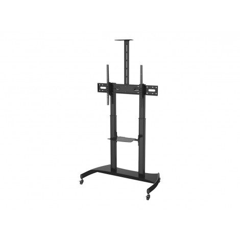 Neomounts PLASMA-M1950E TV trolley - 60-100" - max 100 kg - manual h 134-166 cm - VESA 200x200-1000x600 - incl. cam/hardware she