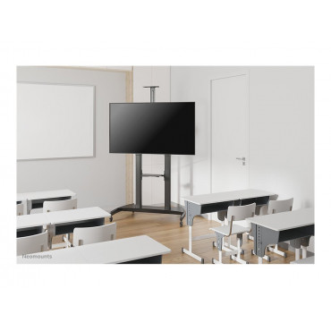 Neomounts PLASMA-M1950E TV trolley - 60-100" - max 100 kg - manual h 134-166 cm - VESA 200x200-1000x600 - incl. cam/hardware she