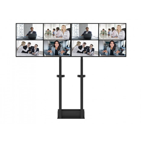 Neomounts MOVE ADM-875BL2 Screen adapter from 1 to 2 screens - 42-65" - max 40 kg/screen - VESA 100x100-800x400 - lockable (excl