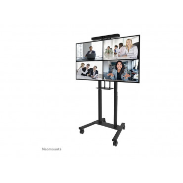 Neomounts MOVE AV1-875BL Videobar and multimedia kit - max 9 kg - universal and Bose Professional adapter - suitable for FL55-/W