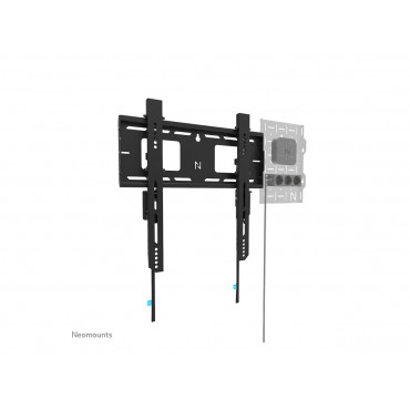 Neomounts LEVEL-750 WL30-750BL14 Fixed heavy duty wall mount - 32-75" screen - max 100 kg - VESA 100x100-400x400 - d 4,2 cm - le