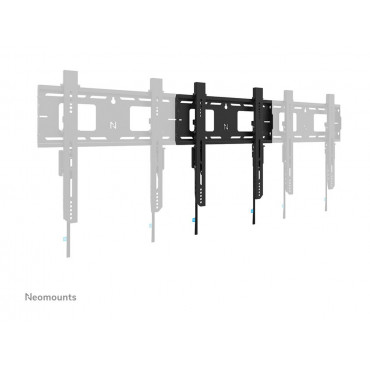 Neomounts LEVEL-750 WL30-750BL14 Fixed heavy duty wall mount - 32-75" screen - max 100 kg - VESA 100x100-400x400 - d 4,2 cm - le
