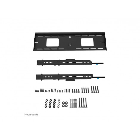 Neomounts LEVEL-750 WL30-750BL16 Fixed heavy duty wall mount - 42-86" screen - max 125 kg - VESA 100x100-600x400 - d 4,2 cm - le