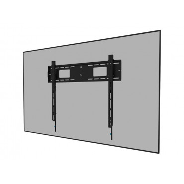 Neomounts LEVEL-750 WL30-750BL18 Fixed heavy duty wall mount - 43-98" screen - max 125 kg - VESA 100x100-800x600 - d 4,2 cm - le