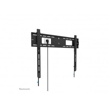 Neomounts LEVEL-750 WL30-750BL18 Fixed heavy duty wall mount - 43-98" screen - max 125 kg - VESA 100x100-800x600 - d 4,2 cm - le