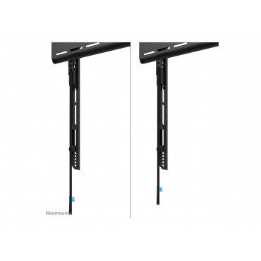 Neomounts LEVEL-750 WL30-750BL18 Fixed heavy duty wall mount - 43-98" screen - max 125 kg - VESA 100x100-800x600 - d 4,2 cm - le