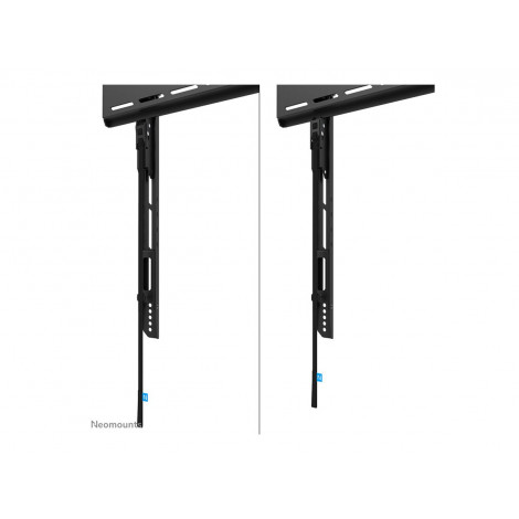 Neomounts LEVEL-750 WL30-750BL18 Fixed heavy duty wall mount - 43-98" screen - max 125 kg - VESA 100x100-800x600 - d 4,2 cm - le