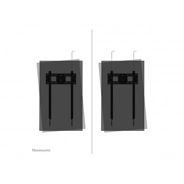 Neomounts LEVEL-750 WL30-750BL18P Fixed heavy duty wall mount - 50-98" screen - max 100 kg - VESA 100x100-500x800 - d 4,2 cm - l