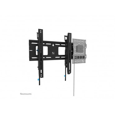 Neomounts LEVEL-750 WL35-750BL14 Tiltable heavy duty wall mount - 32-75" screen - max 100 kg - VESA 100x100-400x400 - d 9,3 cm -
