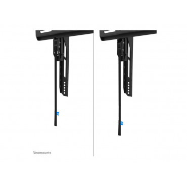 Neomounts LEVEL-750 WL35-750BL18 Tiltable heavy duty wall mount - 43-98" screen - max 125 kg - VESA 100x100-800x600 - d 9,3 cm -