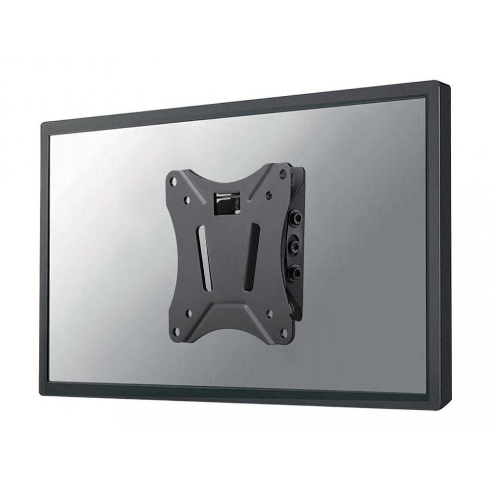 Neomounts NM-W60BLACK Tiltable monitor/TV mount wall - 10-30" - max 25 kg - VESA 75x75-100x100 - d 3,4 cm - black | Neomounts