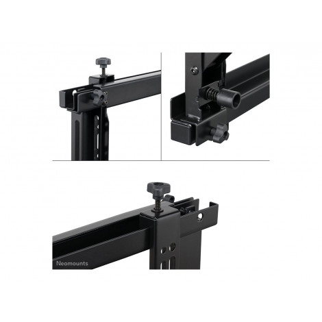 Neomounts WL95-800BL1 Videowall wall mount - 42-70" - max 35 kg - VESA 200x200-600x400 - d 7,8-26,6 cm - push-to-pop-out - micro