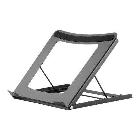 Neomounts NSLS075BLACK Laptop stand - 10-16" - max 5 kg - 5 height positions - foldable - compact - universal - black | Neomount