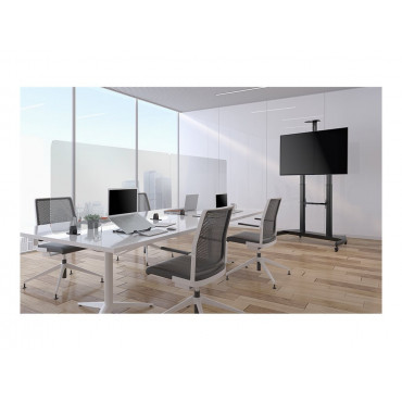 Neomounts NSLS075BLACK Laptop stand - 10-16" - max 5 kg - 5 height positions - foldable - compact - universal - black | Neomount