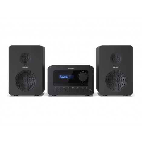Sharp XL-B514(BK) TOKYO FM Hi-Fi Micro System, Black | Sharp