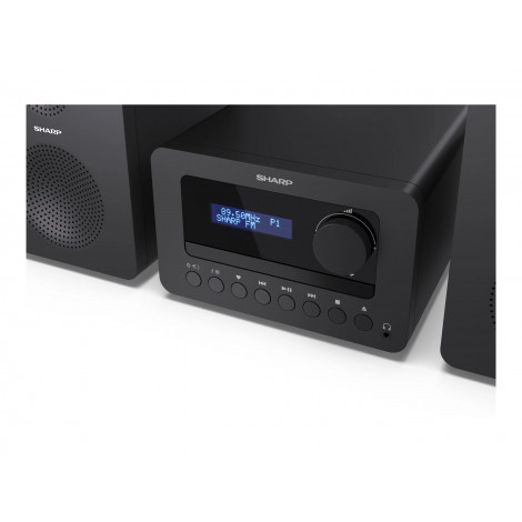 Sharp XL-B514(BK) TOKYO FM Hi-Fi Micro System, Black | Sharp