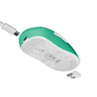 Fury Gaming Mouse | Tanto T4 | Wired/Wireless | 2.4 GHz, Bluetooth, USB | Mint