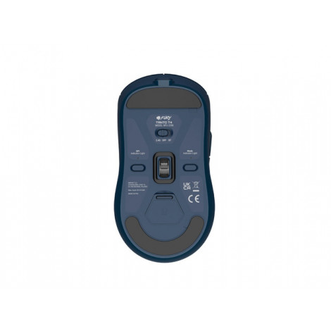 Fury Gaming Mouse | Tanto T4 | Wired/Wireless | 2.4 GHz, Bluetooth, USB | Blue