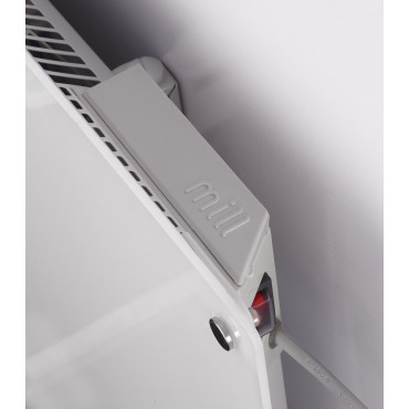 Mill | Heater | MB800L DN Glass | Panel Heater | 800 W | Number of power levels 1 | Suitable for rooms up to 10-14 m | White | I