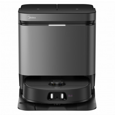 Midea V15 Robot Vacuum Cleaner, White | Midea Robot Vacuum Cleaner | V15 | Wet&Dry | 16200 Pa | Black