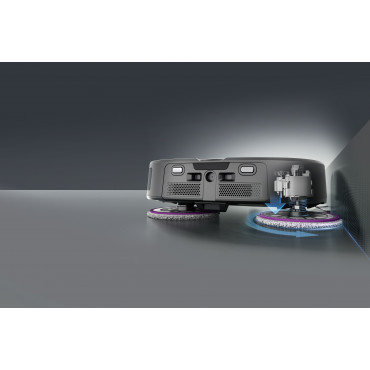 Midea V15 Robot Vacuum Cleaner, White | Midea Robot Vacuum Cleaner | V15 | Wet&Dry | 16200 Pa | Black