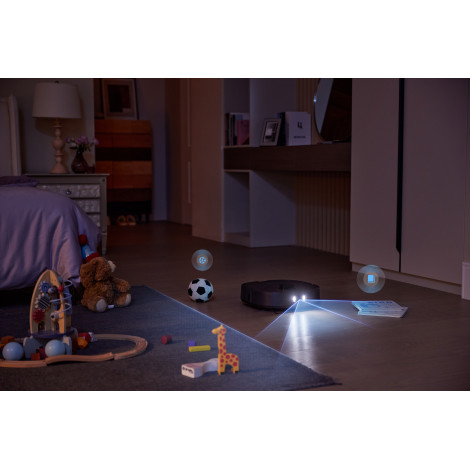 Midea V15 Robot Vacuum Cleaner, White | Midea Robot Vacuum Cleaner | V15 | Wet&Dry | 16200 Pa | Black