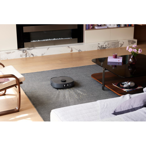 Midea V15 Robot Vacuum Cleaner, White | Midea Robot Vacuum Cleaner | V15 | Wet&Dry | 16200 Pa | Black