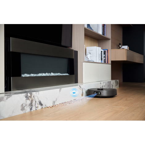 Midea V15 Robot Vacuum Cleaner, White | Midea Robot Vacuum Cleaner | V15 | Wet&Dry | 16200 Pa | Black