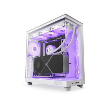 NZXT PC case H6 Flow RGB white