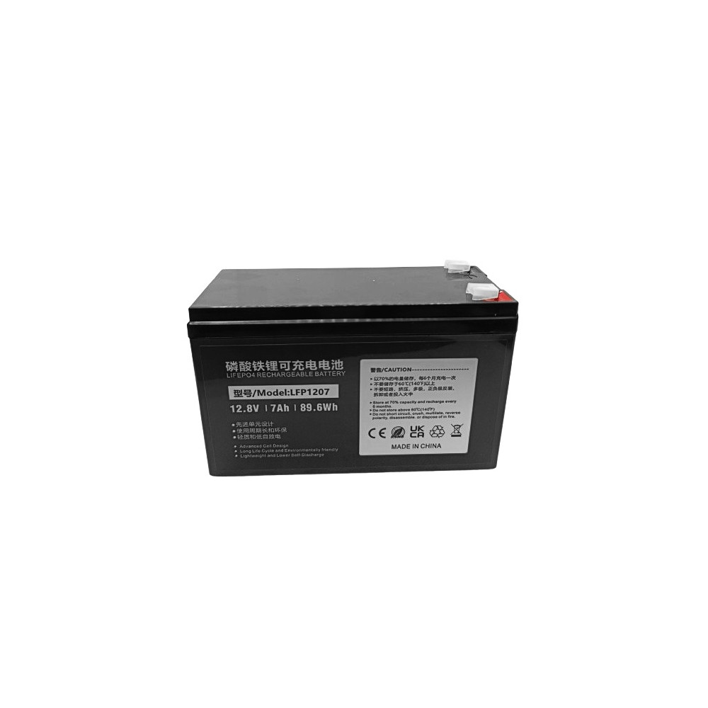 Akumuliatorius LiFePO4 12.8V, 7Ah, T2