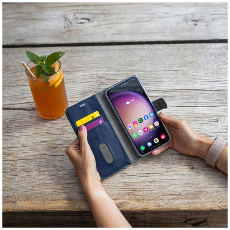 Fixed Opus | Book Case | Samsung | Galaxy A36 5G/A56 5G | Leather | Blue