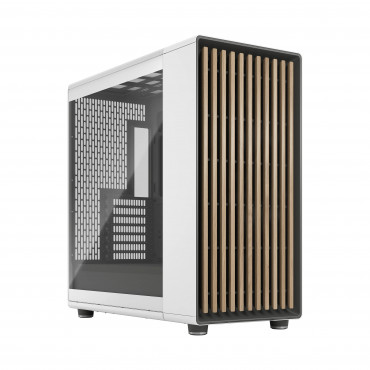 Fractal Design Computer Case | North XL | Chalk White TG Clear | ATX | Power supply included No