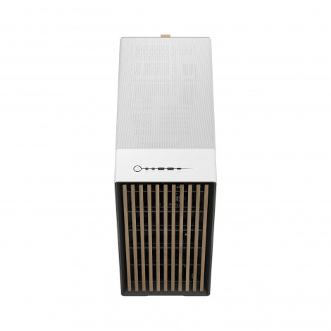 Fractal Design Computer Case | North XL | Chalk White TG Clear | ATX | Power supply included No