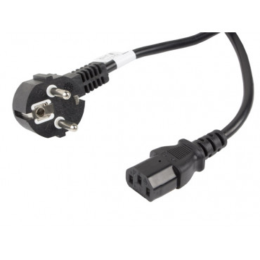 Lanberg CEE 7/7- IEC 320 C13 power cord 10m VDE, black | Lanberg