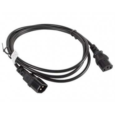Lanberg IEC 320 C13- C14 cable 1.8m, black | Lanberg