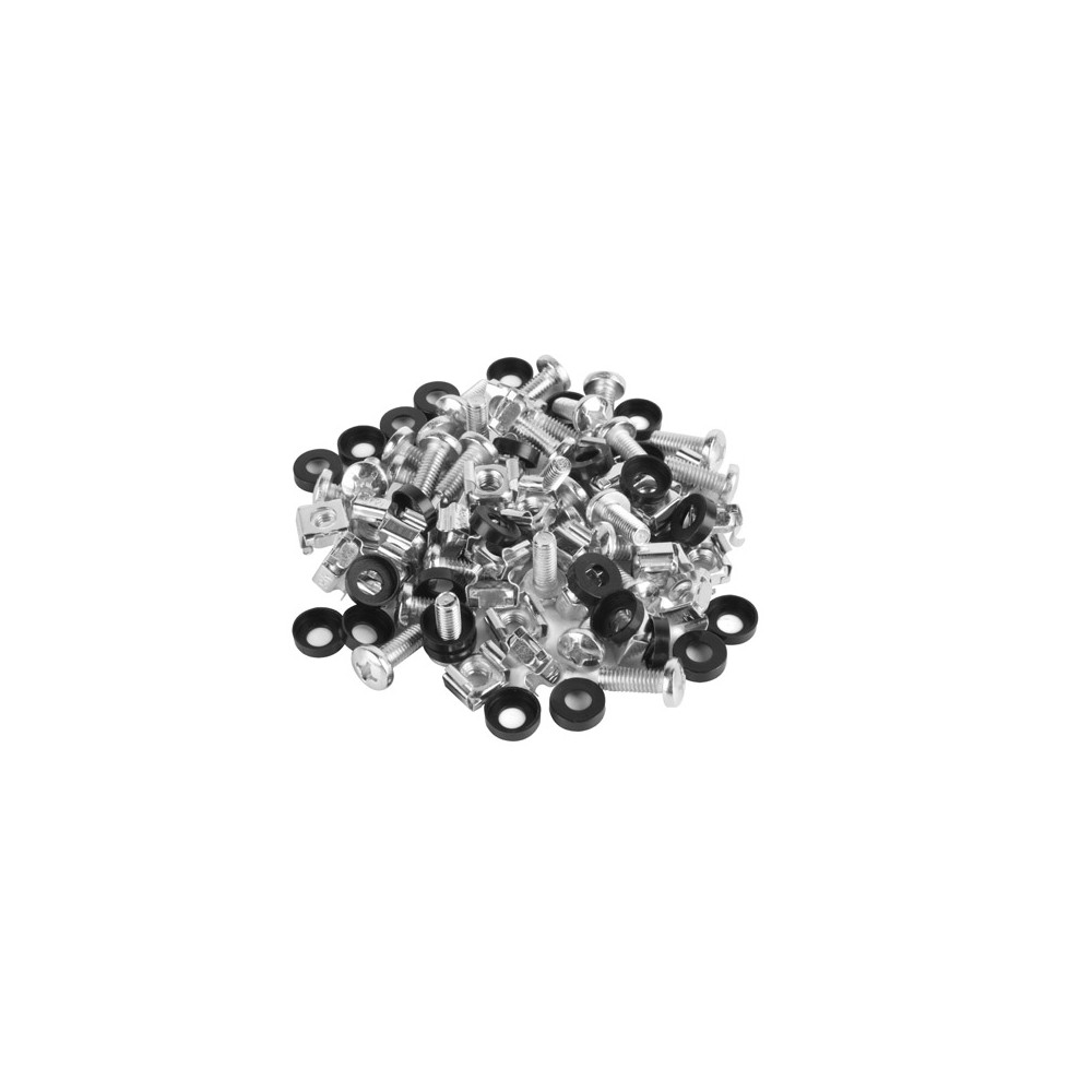 Lanberg 19'' mounting screws set (basket, washer, screw) 50 pcs | Lanberg